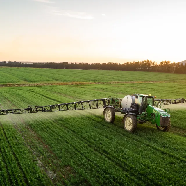 wide angle of field machinery